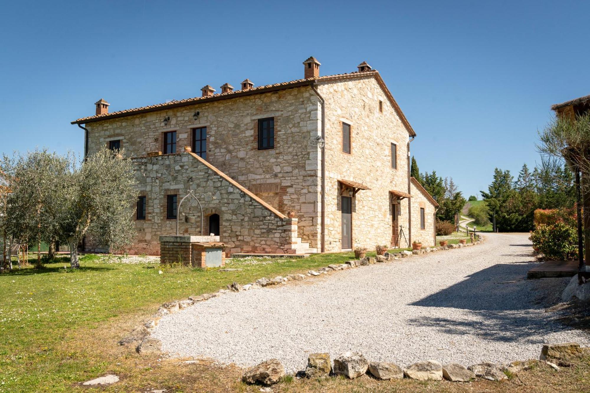 Ferienwohnung Podere Sant'Antonio Asciano Exterior foto